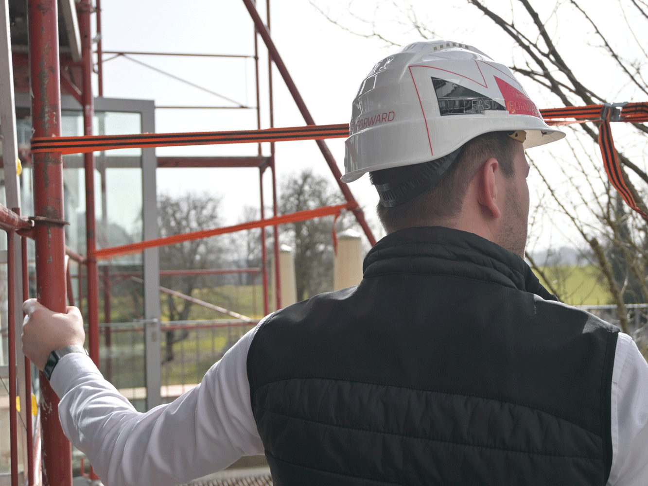 Die Wahl des Standortes ist essentiell. Baustelle Peneder