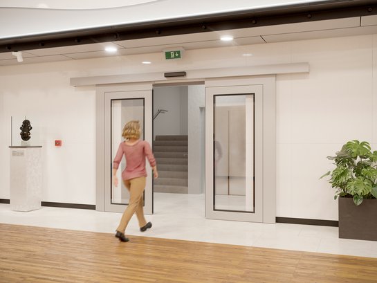 Die barrierefreie Brandschutz- und Fluchtwegkombination