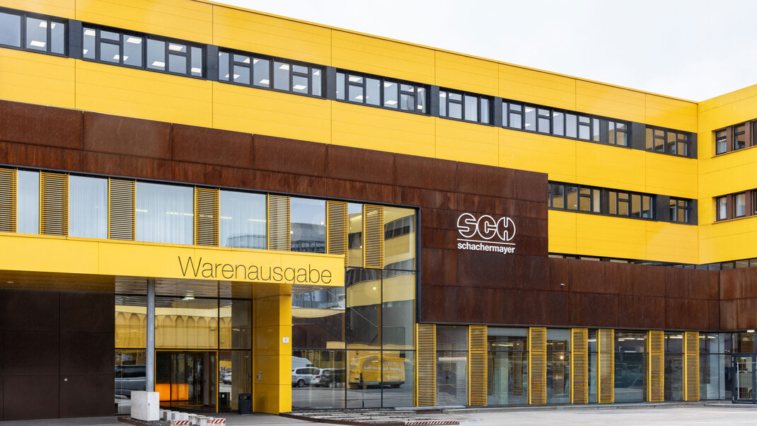 Firmenzentrale von Schachermayer in Linz nach der Standorterweiterung