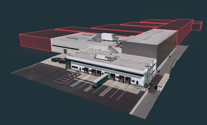 Masterplan für die Standortbebauung