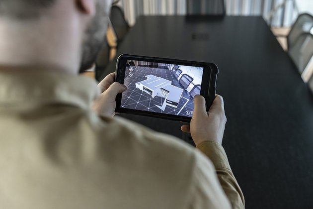Augmented Reality bei Peneder